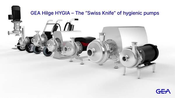 GEA Hilge HYGIA Hygienic Pump Animation