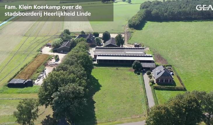 Fam Klein Koerkamp over hun stadsboerderij in Deventer